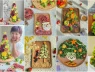 Giáng sinh bước ra từ gian bếp: Người phụ nữ thắp sáng mùa Noel bằng những cây thông từ hoa quả, thịt nguội, rau xà lách