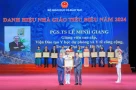 Tân Giáo sư Đại học Y Hà Nội là Viện trưởng, từng nhận bằng khen của Thủ tướng, có gần 200 bài báo khoa học