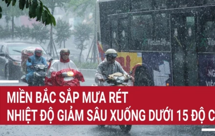 Miền Bắc rét đỉnh điểm đến bao giờ?