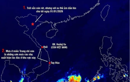 Thời tiết Hà Nội hôm nay và Tết Dương lịch 2026