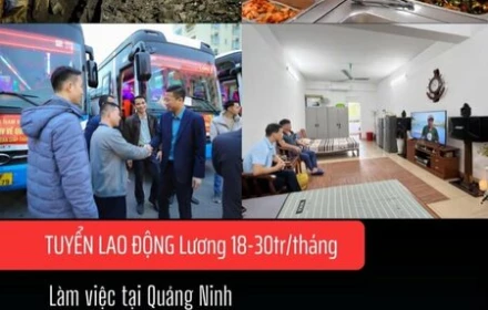 TKV- Tuyển lao động Nam 18- 35 Tuổi biết đọc; biết viết là được, đào tạo ngắn hạn miễn phí