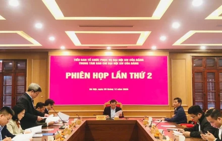 Dự kiến ngày 14/1 họp báo thông báo nội dung Đại hội XIV của Đảng