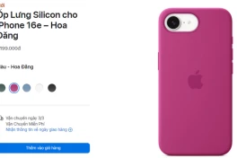 Apple ra mắt ốp lưng silicon mới cho iPhone 16e, 5 tùy chọn màu