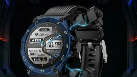 Xuất hiện thêm một chiếc smartwatch 2 trong 1 độc lạ tích hợp luôn cả tai nghe True Wireless bên trong