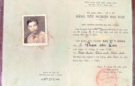 Gia đình đáng nể ở Hưng Yên: Bằng tốt nghiệp của ông nội do giáo sư lừng danh bậc nhất Việt Nam ký, con cháu giỏi giang