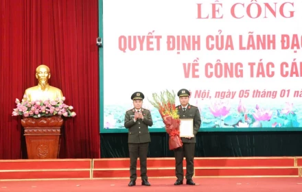 Đại tá Nguyễn Tiến Đạt được bổ nhiệm làm Thủ trưởng Cơ quan An ninh điều tra Công an TP Hà Nội