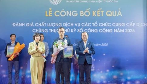 Bkav trong top 5 nhà cung cấp chữ ký số tốt nhất năm 2025