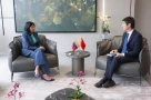 Tổng thống lâm thời Venezuela gặp gỡ đặc phái viên Trung Quốc