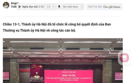 Ông Trần Anh Tuấn được điều động giữ chức vụ mới