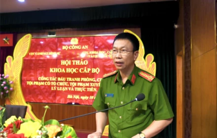 Bộ Công an lấy ý kiến xét tặng Huân chương với Cục Cảnh sát hình sự và 2 Phó Cục trưởng