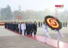 Sáng nay: Lãnh đạo Đảng, Nhà nước và đại biểu dự Đại hội XIV vào Lăng viếng Chủ tịch Hồ Chí Minh