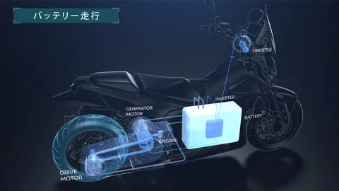 Cách mạng xe máy đây rồi! Yamaha đang phát triển xe máy điện hybrid song song