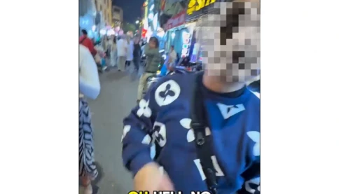 Nóng! Xử phạt người đàn ông mời khách Tây sử dụng ma túy ở phố cổ Hà Nội