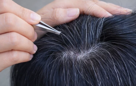 Một thói quen phổ biến ai bị tóc bạc cũng làm khiến tóc càng bạc, càng thưa