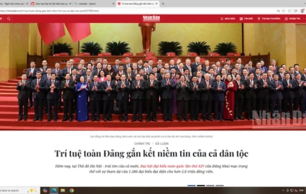 Trí tuệ toàn Đảng gắn kết niềm tin của cả dân tộc