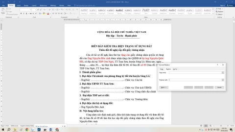 Ctrl + F trong Word không được nhưng trong Excel vẫn bình thường là sao?