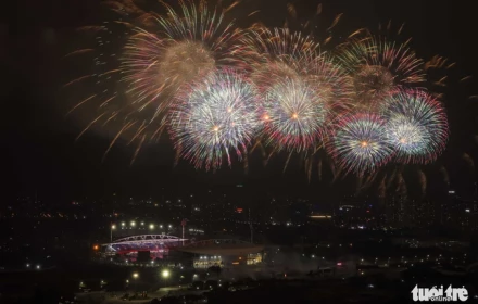 Tối 23-1, Hà Nội bắn pháo hoa quy mô lớn chưa từng có tại Mỹ Đình – xem ở đâu đẹp nhất?