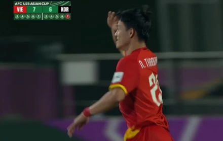 U-23 Việt Nam đấu với U-23 Hàn Quốc: Gay cấn hơn cả phim hành động🔥