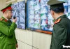 Công an phường ở Hà Nội thiết lập 'thế trận' gần 200 camera để xử lý vi phạm lấn chiếm vỉa hè