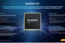 MediaTek giới thiệu modem 5G-Advanced M90 tích hợp AI, đạt tốc độ cực đại tới 12Gbps, tải cả mùa phim 4K chỉ trong vài phút