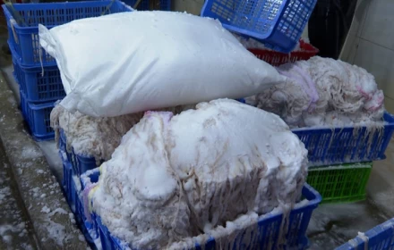 Kinh doanh mà ác quá: Chủ kho hàng khai đường đi của 60 tấn lòng lợn thối👇