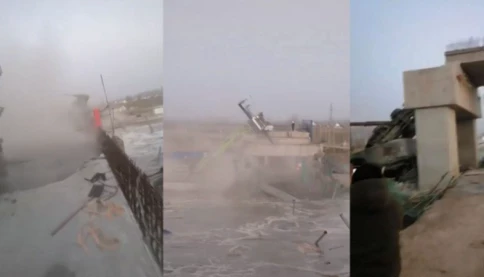 Cầu đường sắt ở Trung Quốc bất ngờ đổ sập, nhiều người thiệt mạng