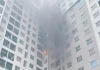 Cháy căn hộ chung cư ở Hà Nội, nhiều người tự thoát nạn an toàn 😰