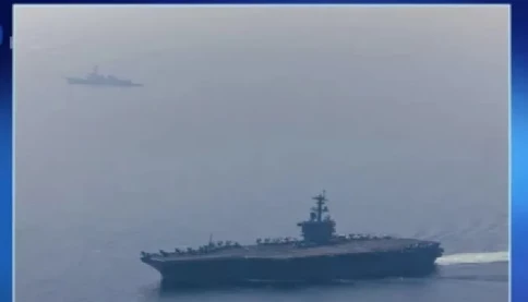 Truyền thông nước ngoài: Tàu sân bay Mỹ đã vào "tư thế" sẵn sàng tấn công Iran