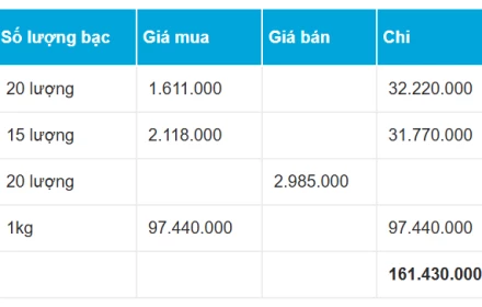 Bạc tăng phi mã rồi ‘sập’, có phải đã bị 'làm giá' quá mức?