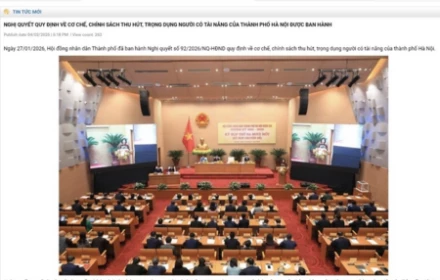 Bất ngờ với chính sách đãi ngộ nhân tài của Hà Nội