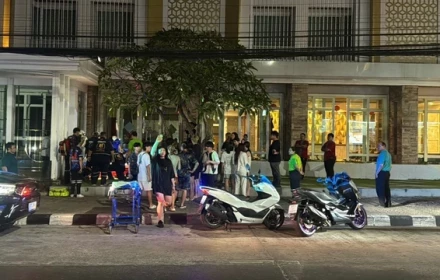 Người đàn ông đột nhiên rơi xuống từ tầng 4 khách sạn lúc 3 giờ sáng, hiện trường nhiều bí ẩn