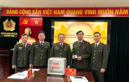 Thanh tra Công an Hà Nội bốc thăm lựa chọn ngẫu nhiên được 39 cán bộ để xác minh tài sản, thu nhập năm 2025