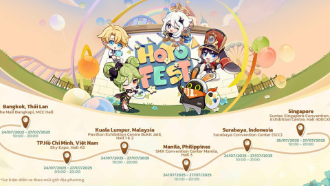 HoYoFEST 2025: Lễ hội dành cho các fan Genshin Impact, Honkai Star Rail, Zenless Zone Zero sắp 'đổ bộ' Đông Nam Á, có cả Việt Nam