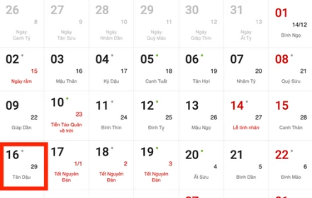 Tại sao 7 năm nữa Tết Nguyên đán mới có ngày 30 Tết?