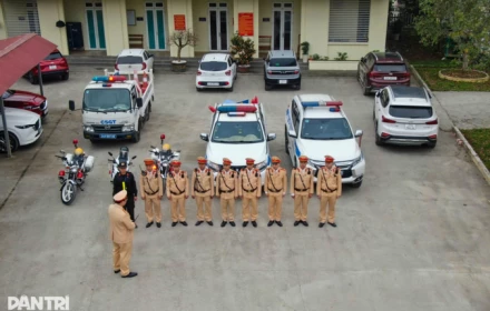 CSGT bay flycam soi tài xế lái xe từ quán nhậu ra đường