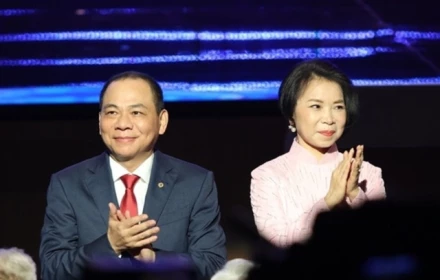Trong danh sách 8 tỷ phú USD Việt Nam, có 3 người nhà ông Phạm Nhật Vượng