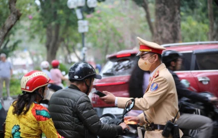 Chỉ tối mùng Một Tết, hơn 1.600 trường hợp vi phạm nồng độ cồn bị phát hiện, xử lý