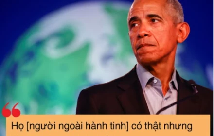 Ông Obama giải thích về phát biểu người ngoài hành tinh có thật