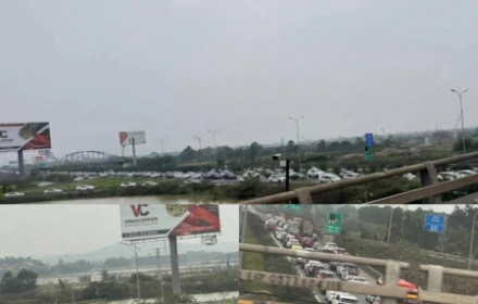 Mới mùng Hai Tết đã tắc đường