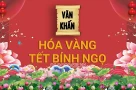 Bài khấn hoá vàng năm 2026