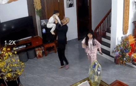 9 triệu lượt xem chồng cũ mang giỏ quà đến đón con về ăn Tết nhà nội