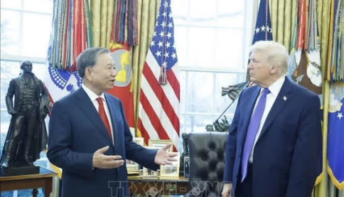 Kết quả làm việc quan trọng giữa Tổng bí thư Tô Lâm và Tổng thống Donald Trump