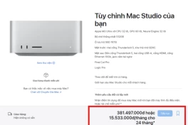'Choáng' với giá Mac Studio mới ra bản cao cấp nhất: Mua luôn được cảo ô tô điện "quốc dân" mà vẫn còn thừa 60 triệu