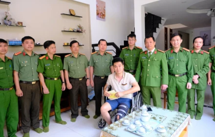 Bắt giữ kẻ dùng xà beng đánh gãy chân Đại úy công an ở Lâm Đồng