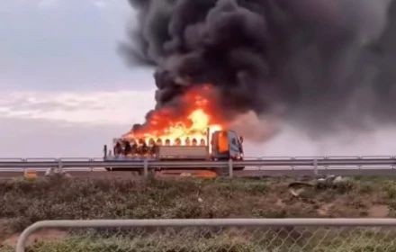 Người dân Nghệ An chung tay ủng hộ tài xế chở xe máy bị cháy gần 50 triệu