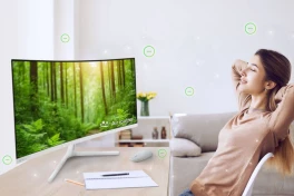 Sản phẩm độc dị từ Asus: màn hình văn phòng tích hợp luôn máy lọc không khí