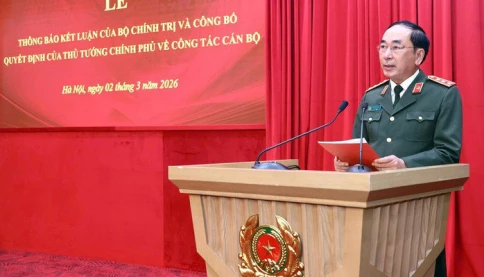 Thượng tướng Trần Quốc Tỏ thôi giữ chức Thứ trưởng Bộ Công an