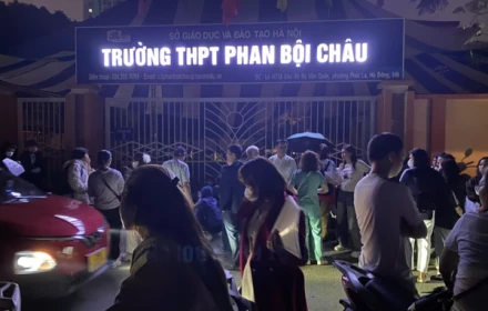 Vụ phụ huynh Hà Nội xếp hàng giành suất vào lớp 10 cho con: Sở GDĐT xem xét xử phạt Trường THPT Phan Bội Châu