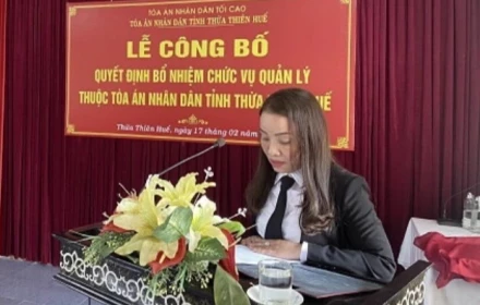 Khai trừ Đảng Phó chánh tòa Dân sự TAND thành phố Huế vì nhận hối lộ