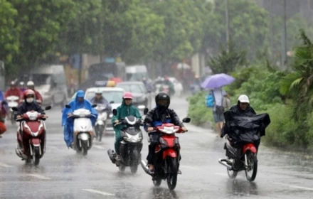 Miền Bắc sắp đón không khí lạnh kèm mưa rào